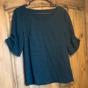 Elegant Teal Women's Top